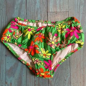 Super cute vintage swim bottoms S